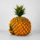 Ananashodeskalle ornament Halloween dekorasjon 5
