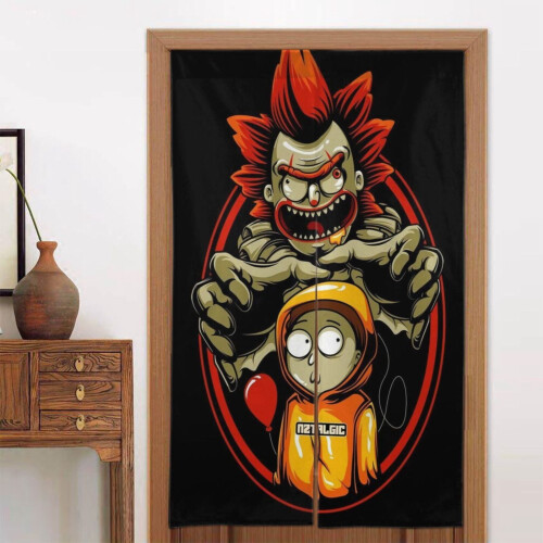 Polyester døråbningsgardin 86x133 cm