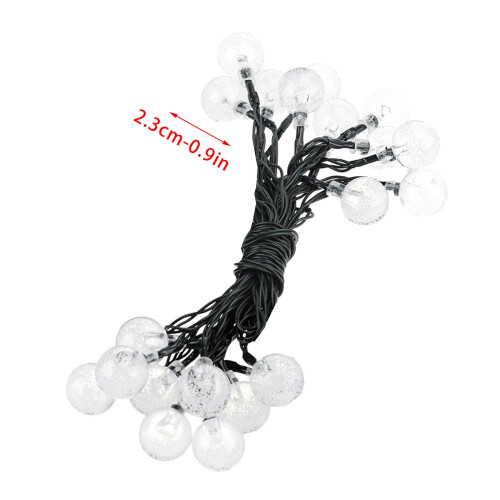 Christmas Light Balls Chain 10FT 20 LED 1