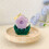 Bougie décorative de bureau parfumée aux fleurs pour chambre à coucher 1