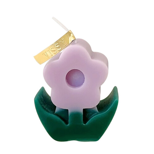 Duftlys med sojavoksblomst 5x6cm 1
