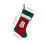 Calza di Natale con lettere inglesi decorative (26 pezzi) 2