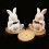 Silicone Rabbit Shaped Mold For Resin Casting Detailed Succulent 6