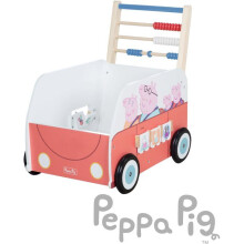 Multifunctional Pushchair - ROBA - Peppa Pig - With bus-shaped activity center - Coral