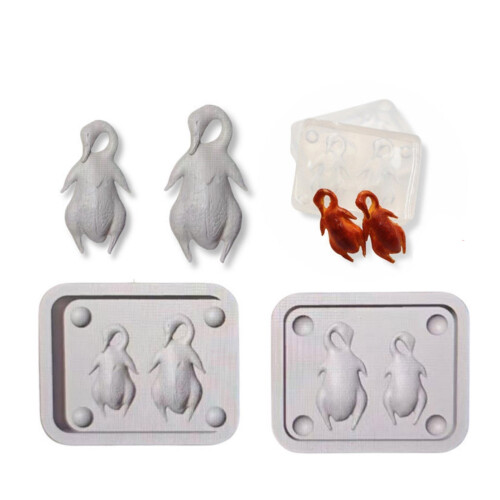 Lightweight Silicone Resin Mold for Duck Models Excellent for-M 1