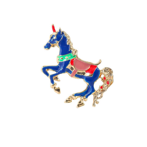 Secure Clasp Unicorns Brooch Firm Attachment During Activity