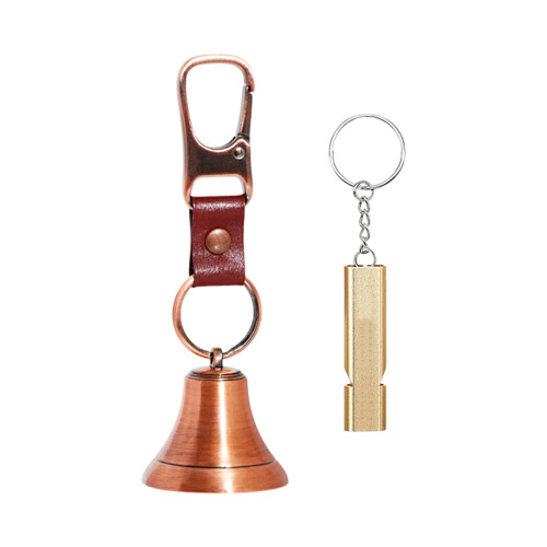 Alloy Bear Bell for Wildlife Deterrence on Trails During-B S