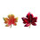 Elegant Enamel Leaf Pin Versatile Wardrobe Essential-Orange 2