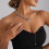 Party Sweet Cool Style Verstellbare Herzperlenkette Schwarzer 7