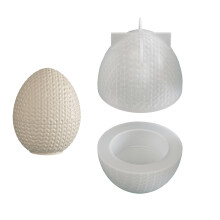 Flexible Silicone Mold for Creating Custom Candle Containers and