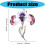 Delicate Flower Brooch Classical Alloy Ornament For Gifting 3