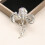 Delicate Flower Brooch Classical Alloy Ornament For Gifting 6