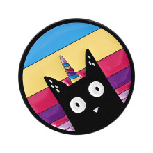 Chats noirs uniques avec épingle en alliage de corne,-QHXZ4950
