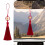 6 Piece Vibrant Color Wealth Tassels Accessory Polyester-Green 3