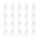 Legering Bewustzijnslint Broches Compacte-Wit 1