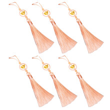 6 Piece Vibrant Color Wealth Tassels Accessory-Gouache