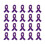 Broches de plaidoyer, 20 pièces/paquet, conception de-Violet 1