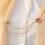 Broche Unique, Badge de chaîne de fleur à la mode, belle-Style2 5