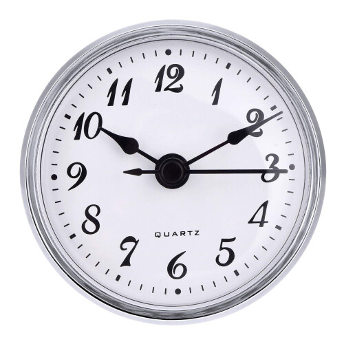 Quartz Clock Movement 70mm Diameter for DIY Home Crafts