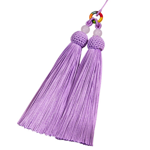 Glands artisanaux doux faits à la main avec-violet clair...