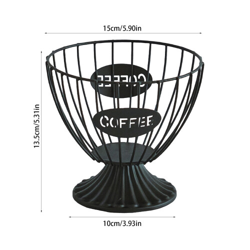 Coffee Pod Holder for Kitchen Countertop with Large Capacity 2