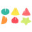 Silicone Wine Glass Markers – 6-Piece Fruit Design Set 3
