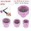 2pcs Alumina Ceramic TIG Welding Cup for WP9/17/18/20/26 3