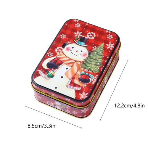 Kerstkoekjesblik met deksel (344 gram) 2