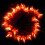 Red Heart LED String Lights 300cm Battery Operated 5
