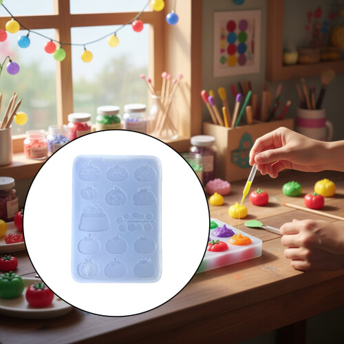 Moule artisanal en Silicone, conceptions de tomates flexibles, 1