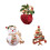 Festliche Schneemann-Anstecknadel,-Weihnachtsbaum 2