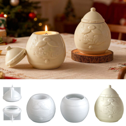 Festliche Weihnachtsmann-Harzform, Anfängerfreundliches 1
