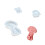Flexible Silicone Mold For Handmade Desktop Flower-mushroom 1