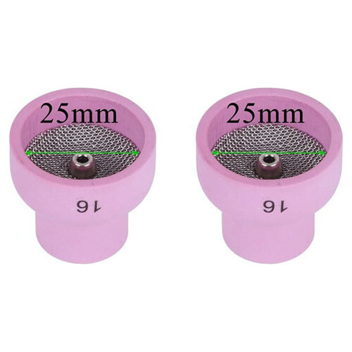 2pcs Alumina Ceramic TIG Welding Cup for WP9/17/18/20/26