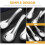 6-Piece Stainless Steel Soup Spoon Set 2
