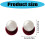 Boucles d'oreilles à clous en perles d'imitation,-Flocage noir 4