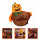 Halloweenpumpa-godiskorg – Tyg och bambu, 20 cm 2