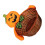 Halloweenpumpa-godiskorg – Tyg och bambu, 20 cm 4