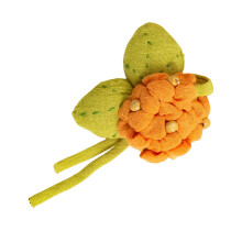 Broche hortensia en tissu élégant, accessoire confortable à-O
