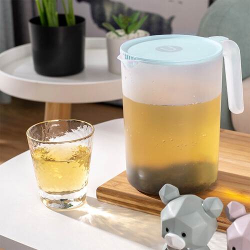 Πλαστικός βραστήρας κρύου νερού με λαβή, 1,5L, γαλάζιος 1