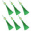 6 Piece Vibrant Color Wealth Tassels Accessory Polyester-Green 1