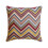 Vinröd sammets Chevron örngott 61x61 cm 1
