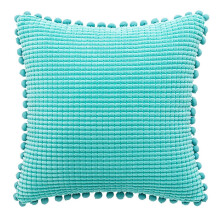 Fløjlsfløjlspudebetræk 45x45cm Mintgrøn