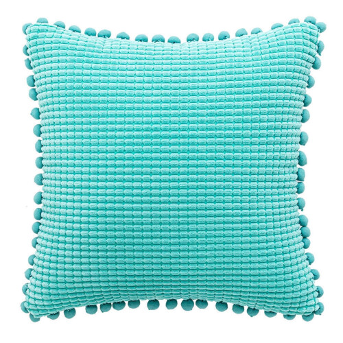 Fløjlsfløjlspudebetræk 45x45cm Mintgrøn
