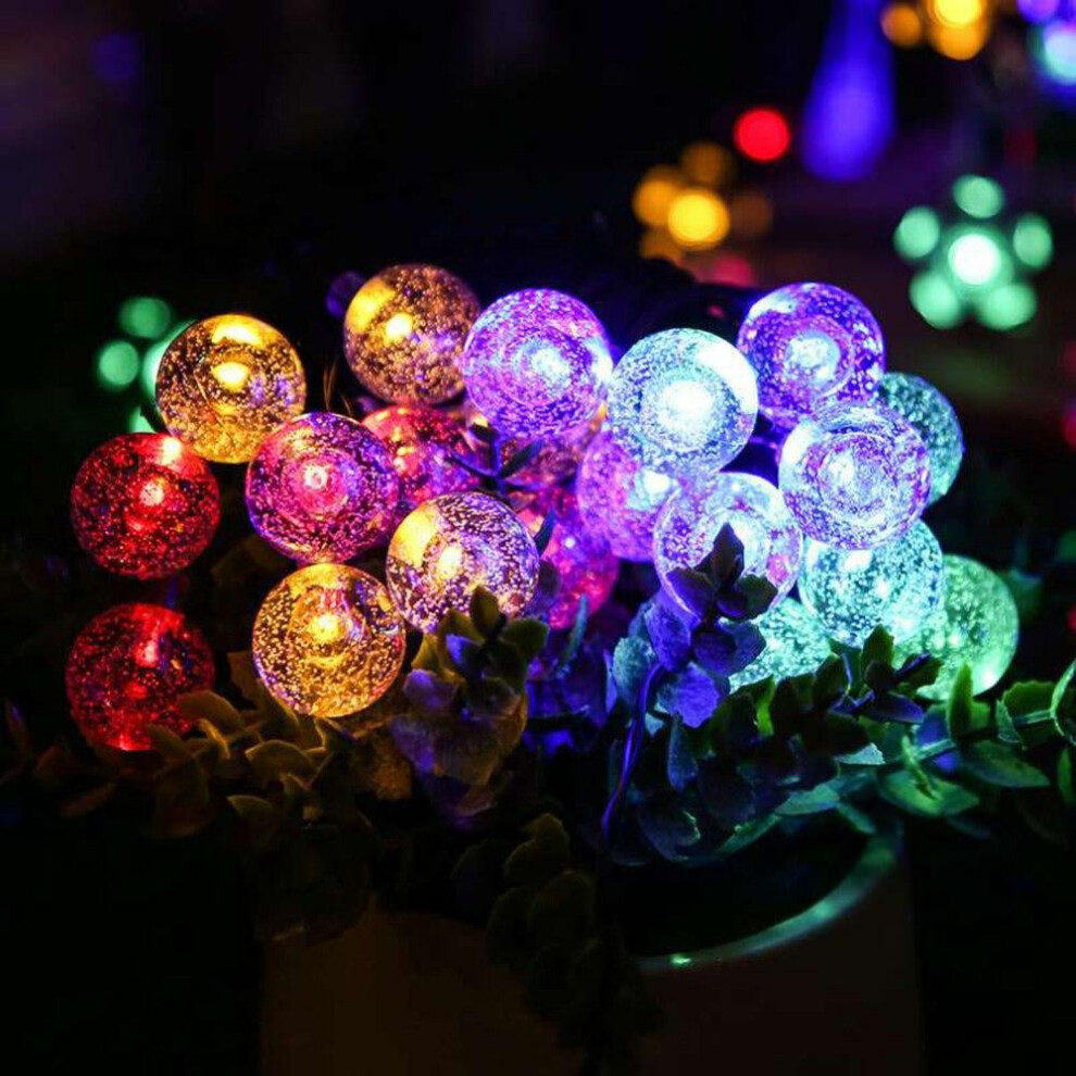 Solar Globe String Lights Outdoor IP65 Waterproof