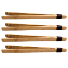 Bamboe pincet speelgoedset voor baby's – 4 stuks