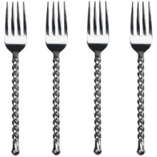 18/10 roestvrijstalen saladevorken set van 4