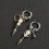 Boucles d'oreilles pendantes Punk-Correspondance des couleurs 5