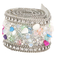 Ruban de strass indispensable pour vos projets de loisirs créatifs : ruban autocollant en cristal diamant avec bande thermocollante, strass