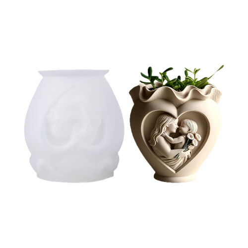 Multipurpose Heart Silicone Mould For Projects Miniature